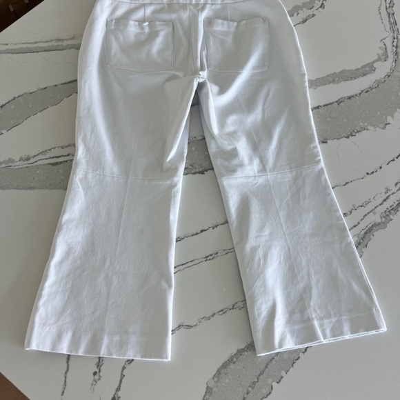 Spanx: Heavyweight Pull-On White Pant- Petite XL - Picture 2 of 5